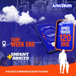 Tarif Week end (après 16h) – Enfant