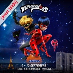 Tarif Week end MIRACULOUS – Enfant